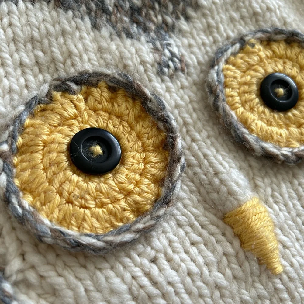 Adorable handmade owl bag